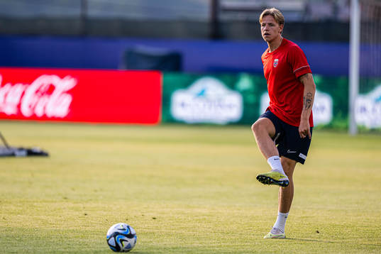 Jesper Norman Daland of the Norwegian under-21 national