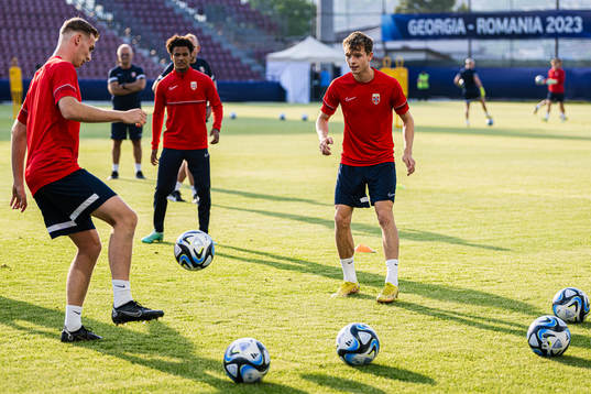 Håkon Evjen of the Norwegian under-21 national football