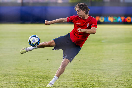 Markus Solbakken of the Norwegian under-21 national