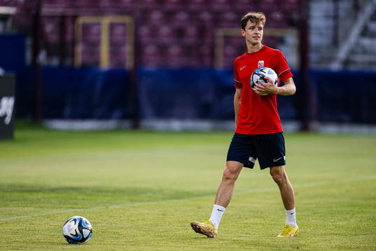 Håkon Evjen of the Norwegian under-21 national football