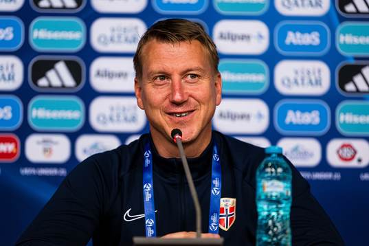 Leif Gunnar Smerud, head coach of the Norwegian under-21