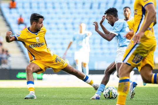 IFK Göteborgs Mohib Khalaf och Malmö FFs Taha Ali