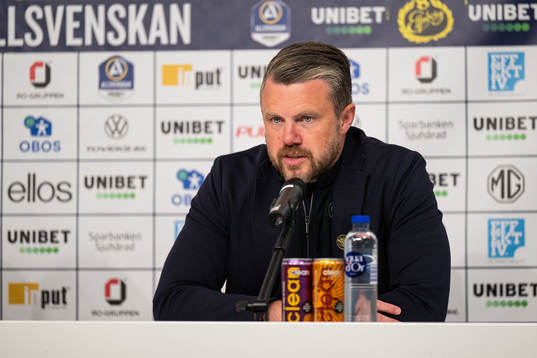 Elfsborgs manager Jimmy Thelin