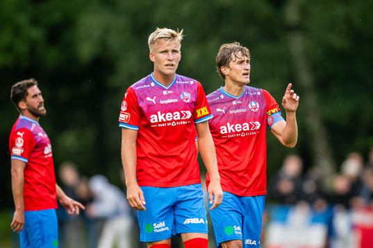 Helsingborgs Frederik Holst, Casper Widell och Thomas Rogne