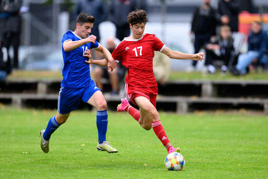 Gabriel Forslund och Luka Petrovic