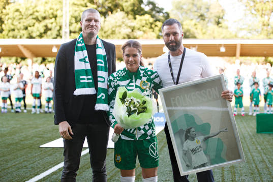 Hammarbys vd Richard von Yxkull och sportchef Johan Lager