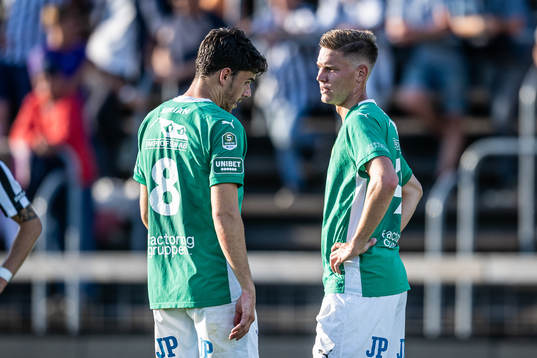 Jönköpings Södras Samuel Adrian och Taylor Silverholt