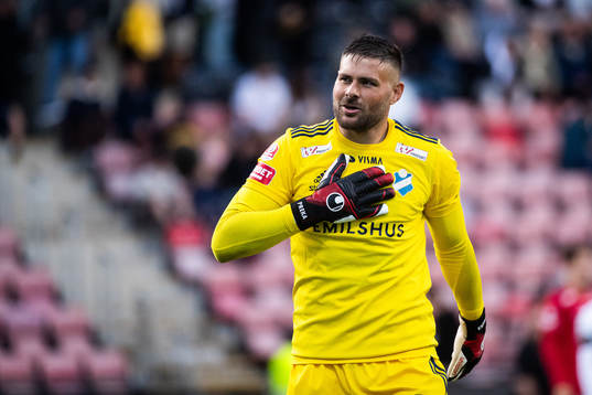 Östers målvakt Miloje Prekovic