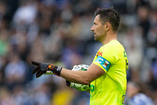 Varbergs målvakt Stojan Lukic