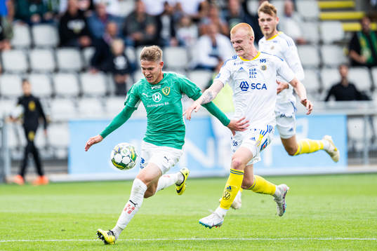 Jönköpings Södras Taylor Silverholt och GIF Sundsvalls