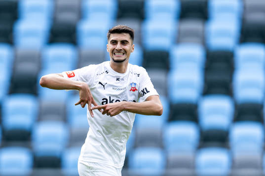 Helsingborgs Amar Muhsin jublar