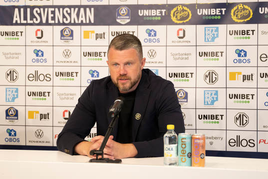 Elfsborgs manager Jimmy Thelin
