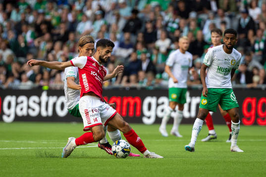 Kalmars Noah Shamoun och Hammarbys Markus Karlsson