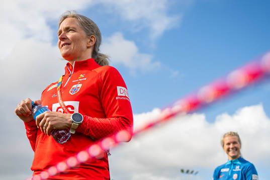 Hege Riise, head coach of the Norwegian women’s national