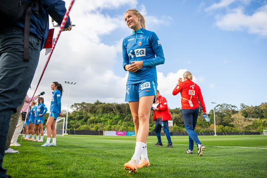 Ada Hegerberg of the Norwegian women’s national football