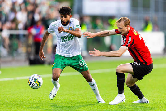 Hammarbys Montader Madjed och Brommapojkarnas Tim Waker
