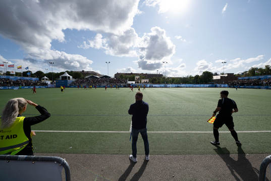 En vybild över SKF Arena