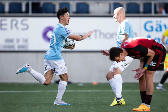 Gefles Antonio Yakoub jublar efter 2-2