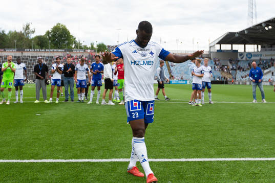 IFK Norrköpings Maic Sema jublar