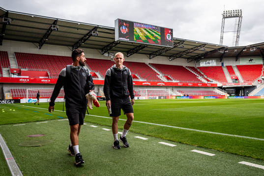 Helsingborgs Frederik Holst och Philip Rejnhold