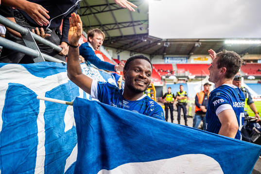 Trelleborgs Henry Offia jublar