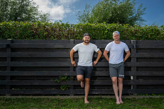 Rasmus Andersson och Calle Andersson