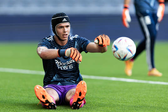 Goalkeeper Jacob Widell Zetterström of Djurgården