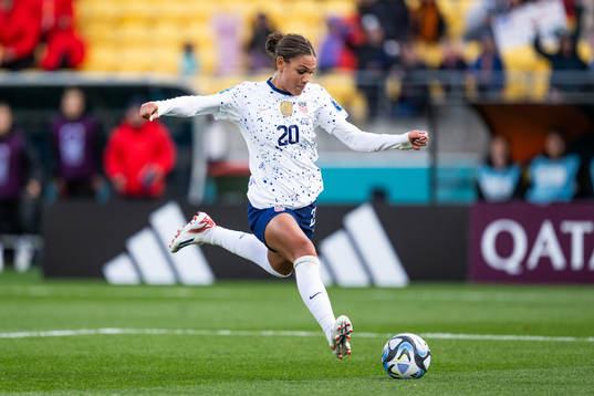 Trinity Rodman of USA