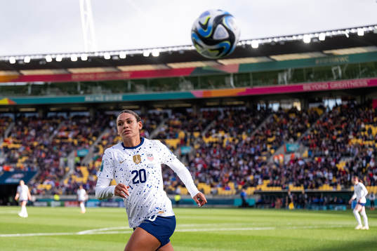 Trinity Rodman of USA