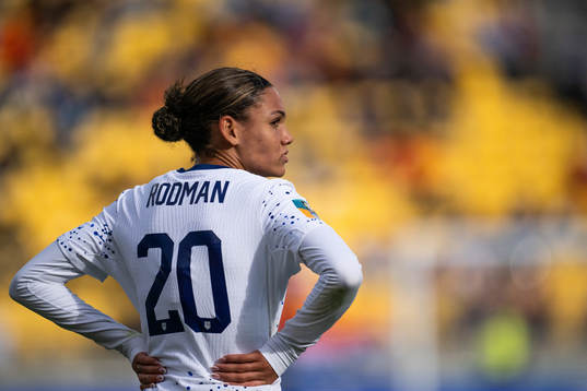 Trinity Rodman of USA