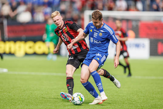 Östersunds Malcolm Stolt och GIF Sundsvalls Robert