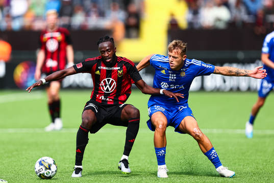 Östersunds Mansour Sinyan och GIF Sundsvalls Ludvig Nåvik