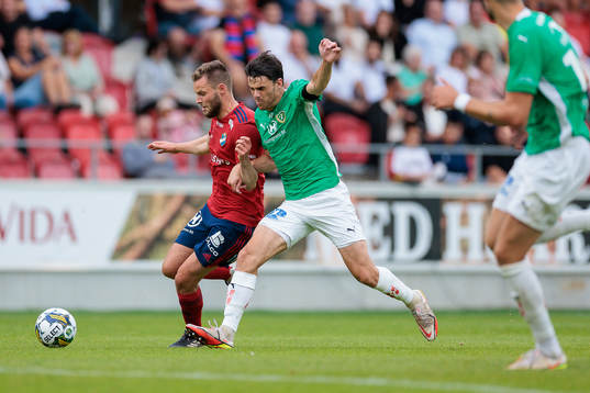 Östers Niklas Söderberg och Jönköpings Södras Samuel