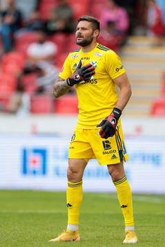 Östers målvakt Miloje Prekovic