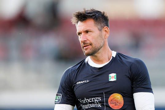 Varbergs målvakt Stojan Lukic