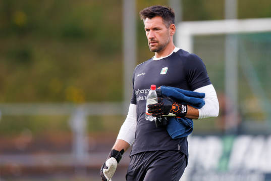 Varbergs målvakt Stojan Lukic