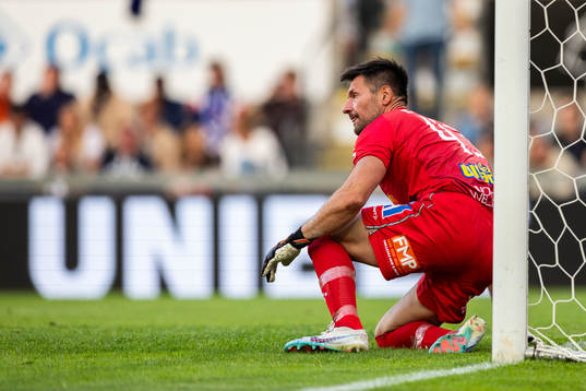 Varbergs målvakt Stojan Lukic
