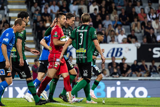 Varbergs målvakt Stojan Lukic