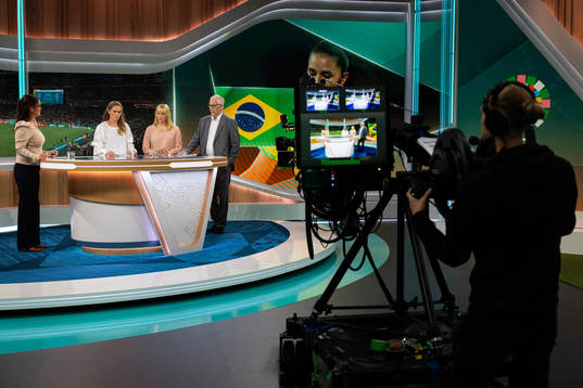 Suzanne Sjögren, Lisa Dahlkvist, Johanna Frisk, och Lars