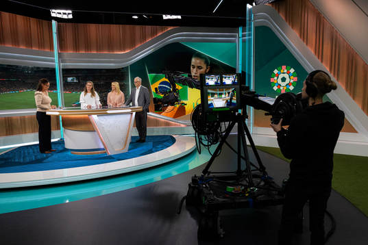 Suzanne Sjögren, Lisa Dahlkvist, Johanna Frisk, och Lars