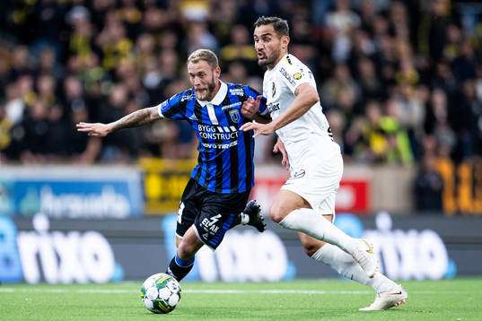 Sirius Joeri De Kamps och AIKs Alexander Milosevic