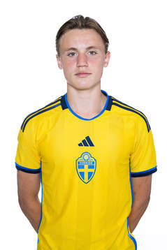 Filip Öhman poserar för ett porträtt