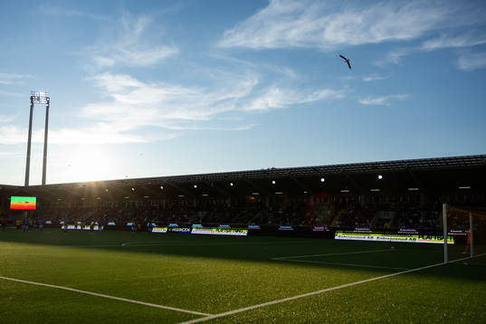 General view inside Bravida Arena