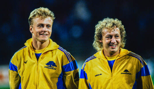  Jonas Thern and Robert Prytz of Sweden.