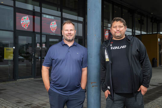 Modo hockeys sportchef Henrik Gradin och huvudtränare