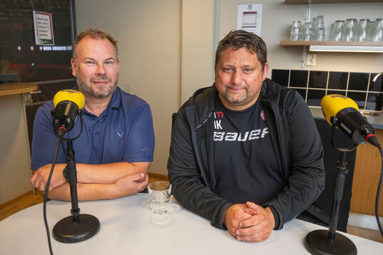 Modo hockeys sportchef Henrik Gradin och huvudtränare