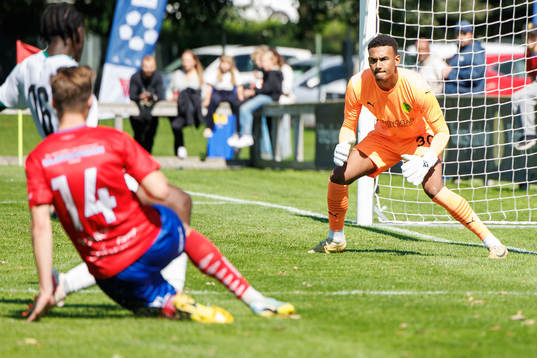 BK Olympics målvakt Tyree Griffiths