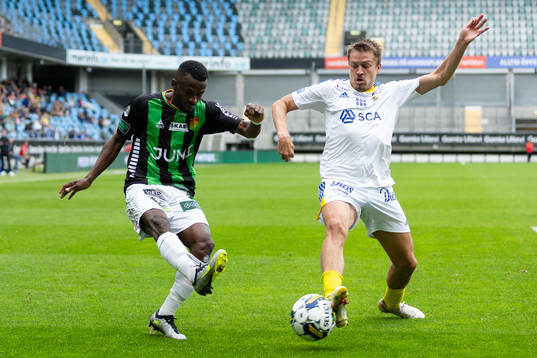 GAIS  Richard Emeka Friday och GIF Sundsvalls Rasmus