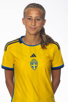 Angelina Klingberg poserar för ett porträtt
