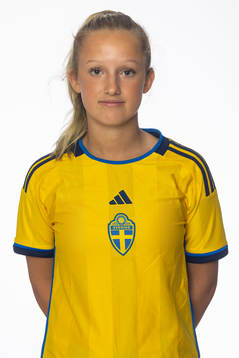 Emilia Migas poserar för ett porträtt